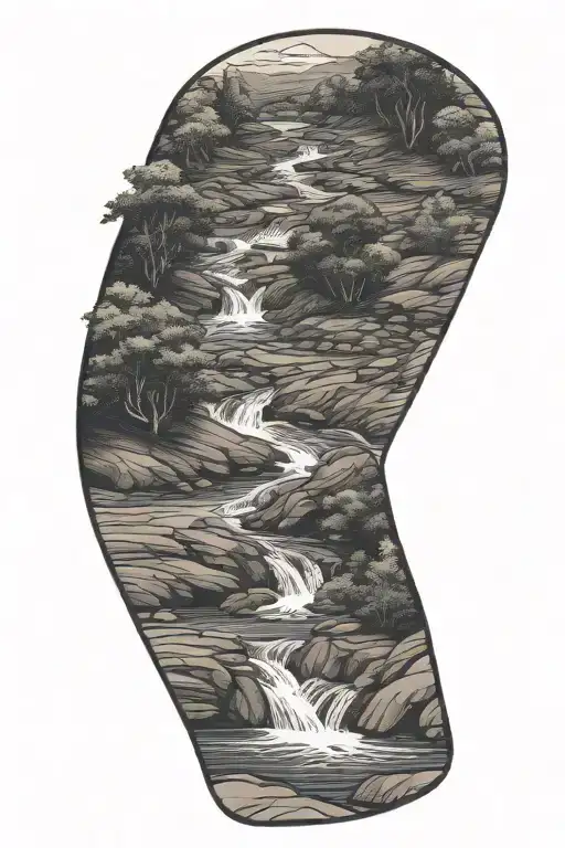 River Flowing