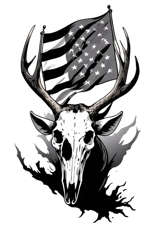 Elk Skull And Flag Incorporated