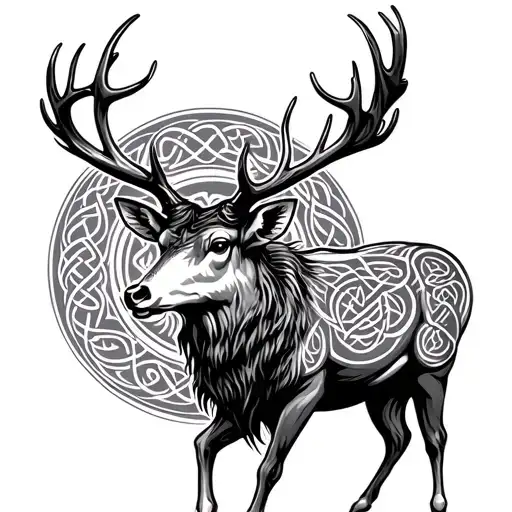 Celtic Stag