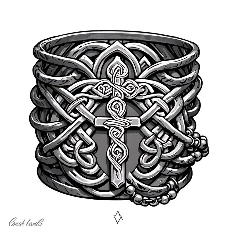 Celtic Rosary Bracelet