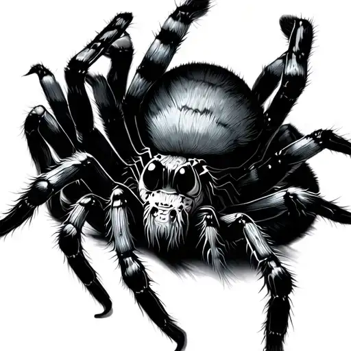 Spider Under Toenail