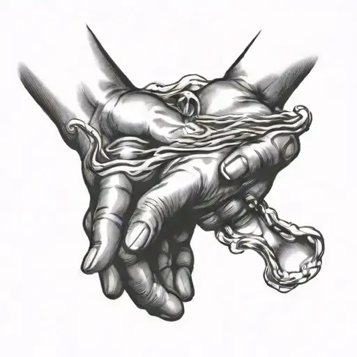 Hands Holding Water So Basic