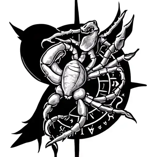 Cancer Zodiac Nartical Theme