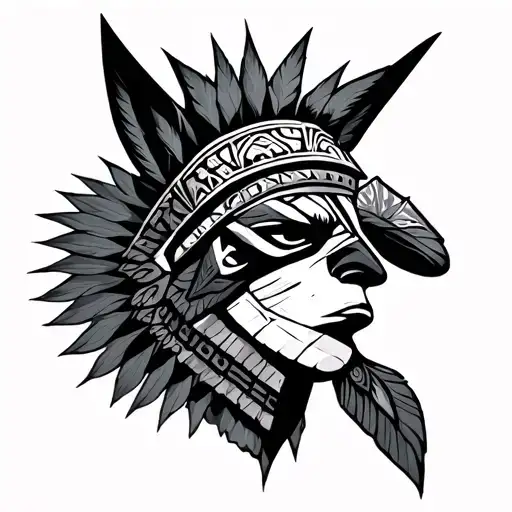 Xoloitzcuintli Aztec Warrior