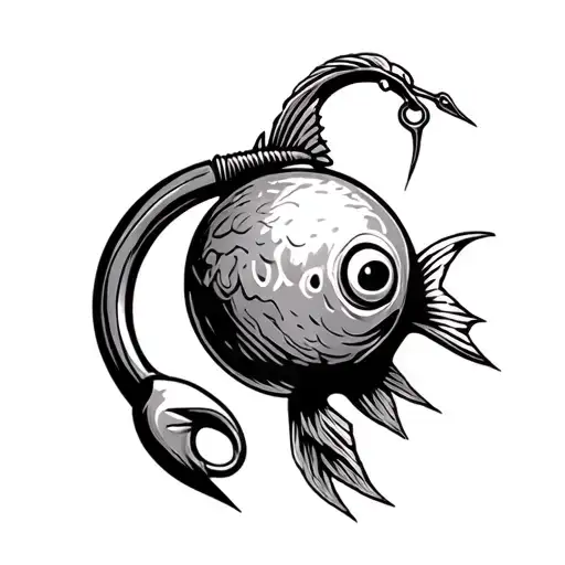 Fish Hook W Fish Bobber