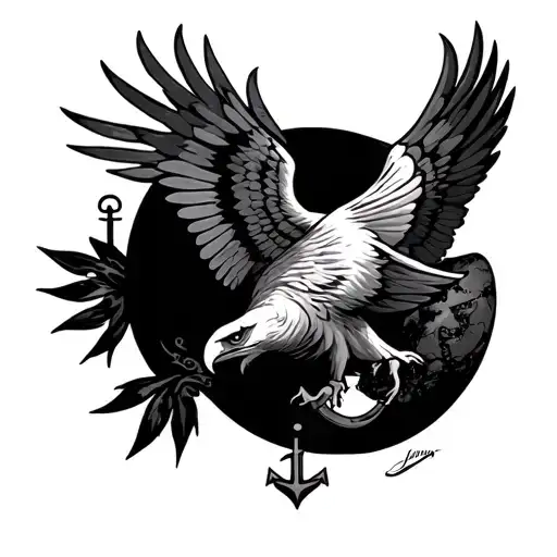 Eagle Globe And Anchor