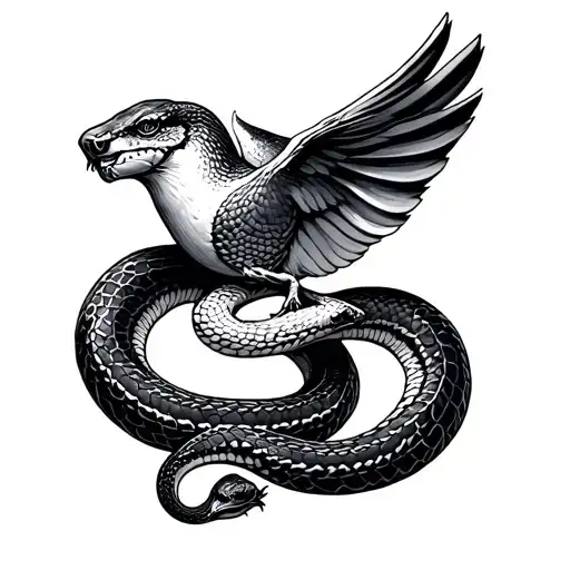 Snake And Dove