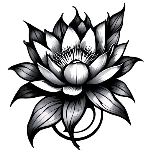 Egyptian Sagittarius Lotus Flower