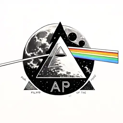 Pink Floyd Dark Side Of The Moon With Ap In The Triangle