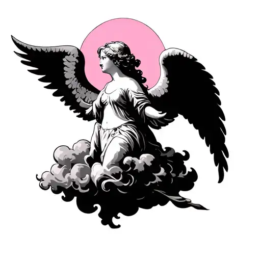Pink Angel Cloud