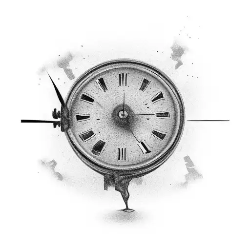 Money Coming Out Of A Broken Clock