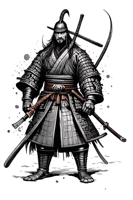 Japanese Samurai Warrior