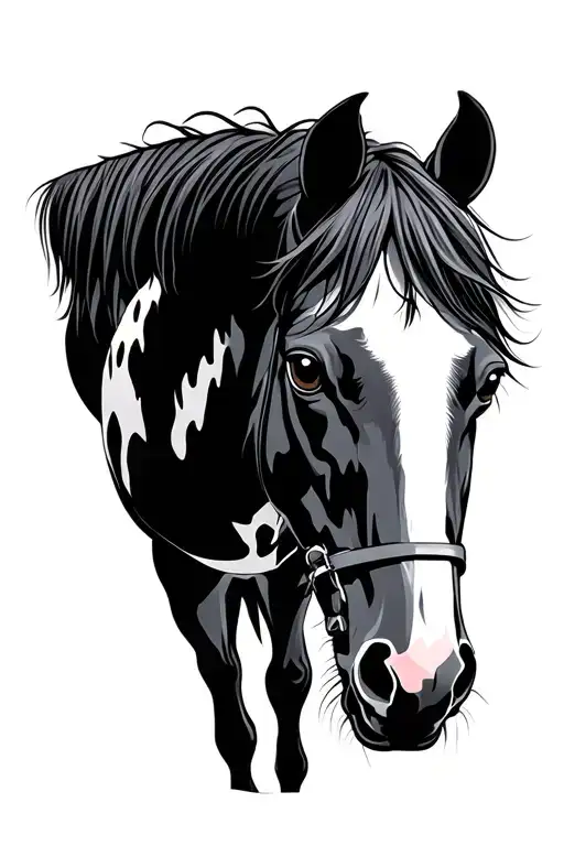 Tennessee Walking Horse Spotted Horse