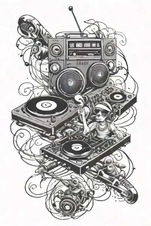 Dj Music Family Time