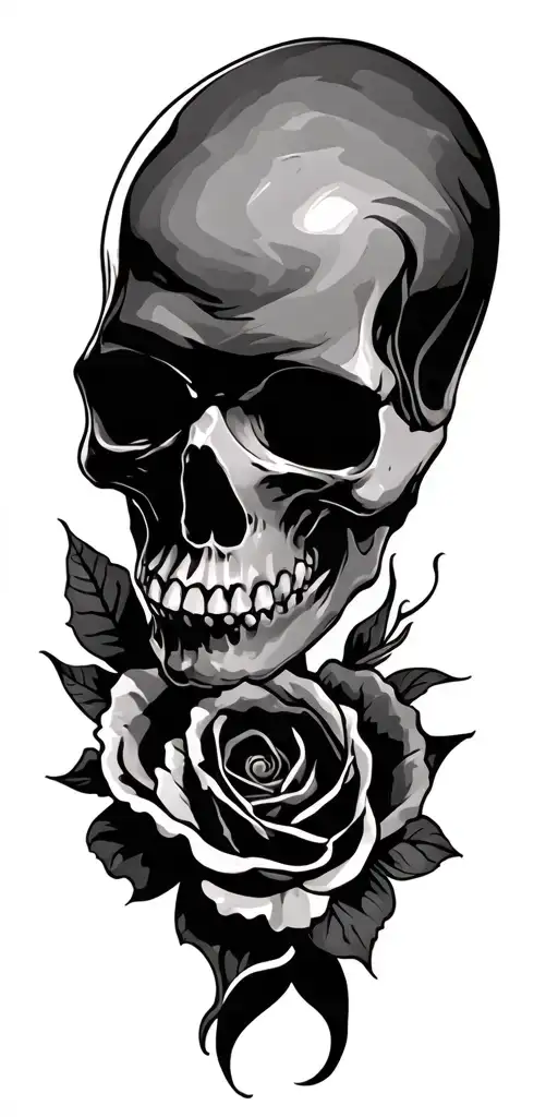 Full Sleeve With Skull