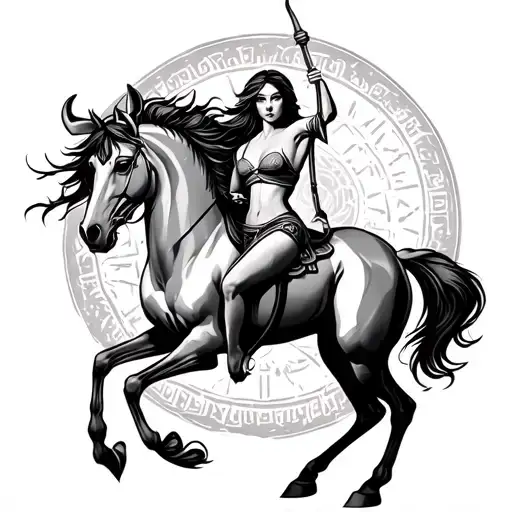 Sagittarius Centaur Woman