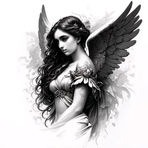 Beautiful Female Angel