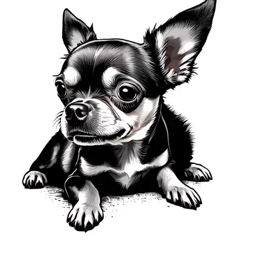 Chihuahua In Frame Book