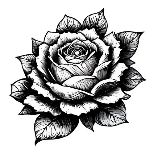 Small Black And White Sandstone Finger