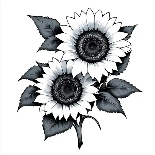 Sunflower Black And Grey Sleve