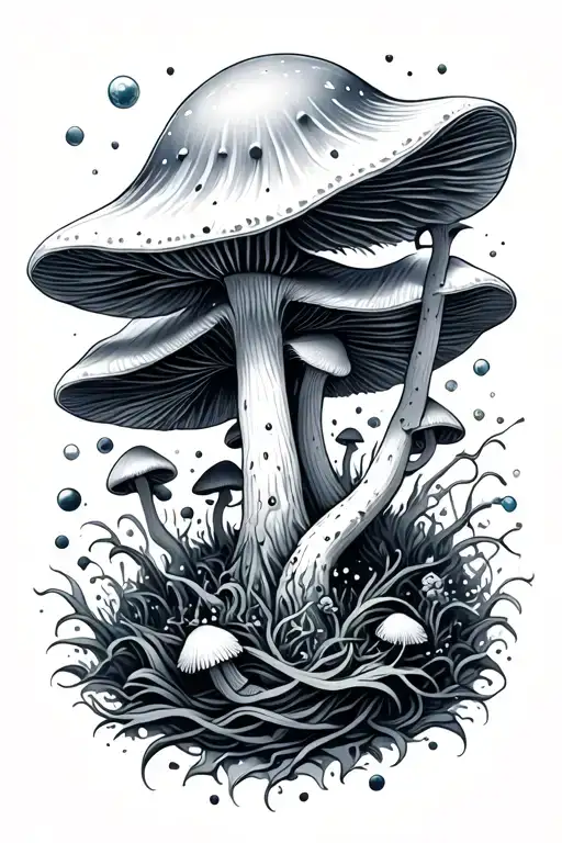 Mushroom Space Ocean