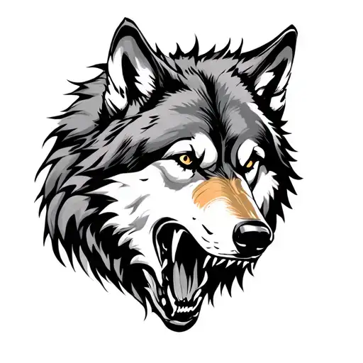 Claddahh And Wolf Howling