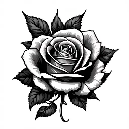 Leonel Name Written With A Rose