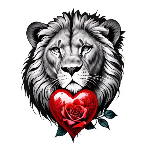 Leon And Rose And Heart