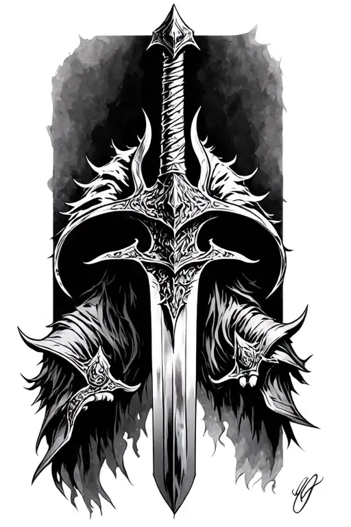 The Witch King Of Angmar From Lord Of The Rings Sword According To The Film One