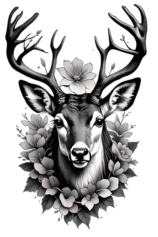 Deer Head Tree Flower