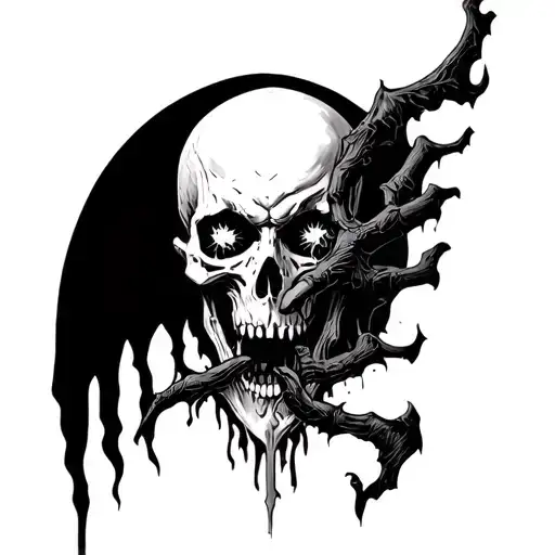 Death Chooses Between Good And Evil