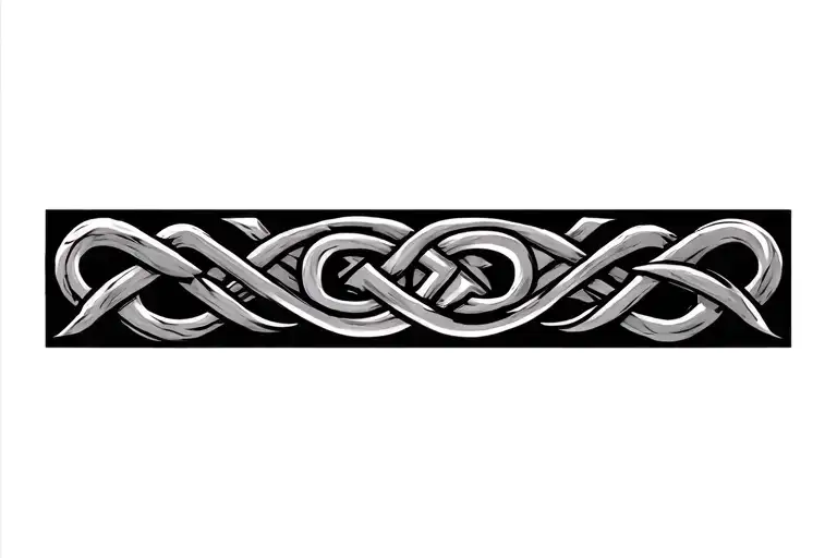 Slavic Symbols Intertwined