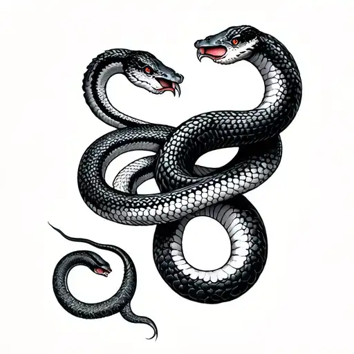Gemini And Snake