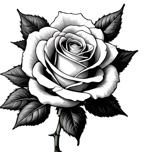 A Rose Where The Letter C Is Hidden