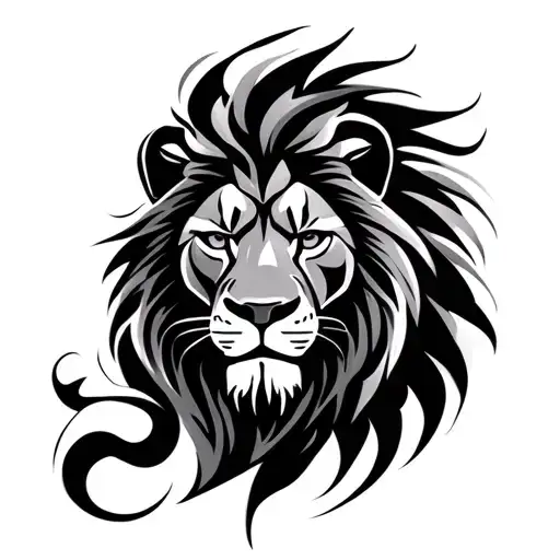 Lion Tribal Patterns