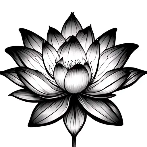 Skeleton Butterfly Lotus Flower