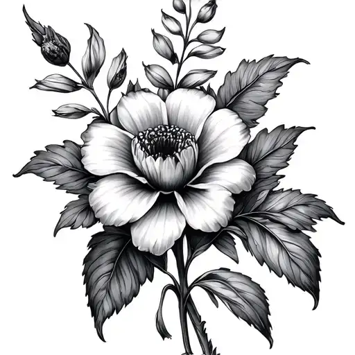 June And July Birth Flower