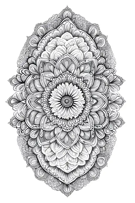 Mandala Lace Like Patterns