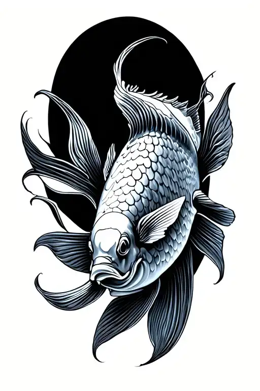 Fish Swimming Gracefully