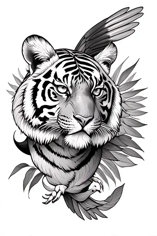 Tiger Aries Swallow Bird