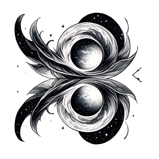 Galaxy Black And White