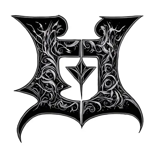 Two Word Ambigram Generator