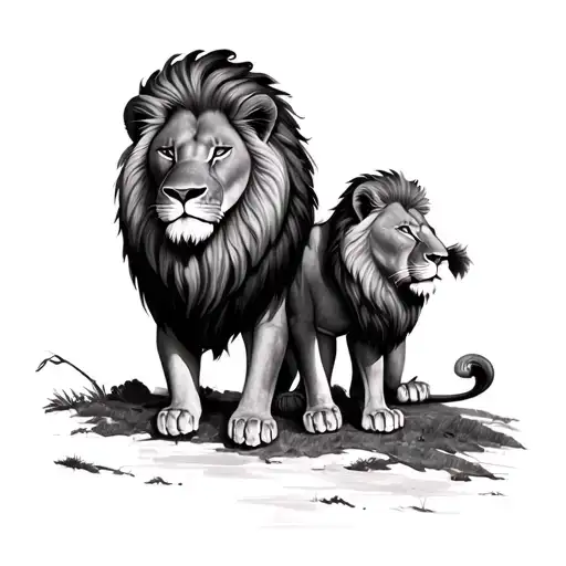 Lion Couple
