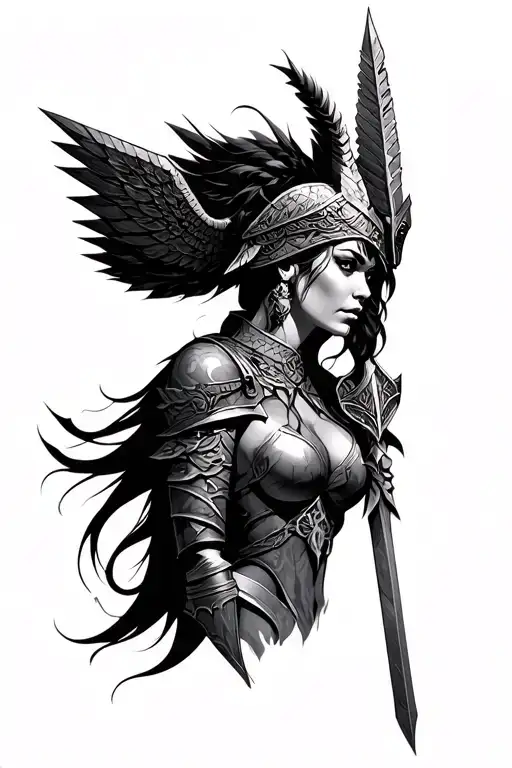 Valkyrie Warrior Woman