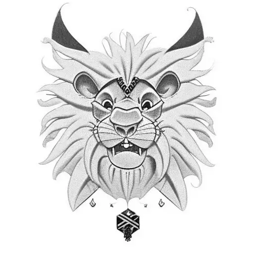 Lilo And Stitch And Lion King Lower Arm Sleeve