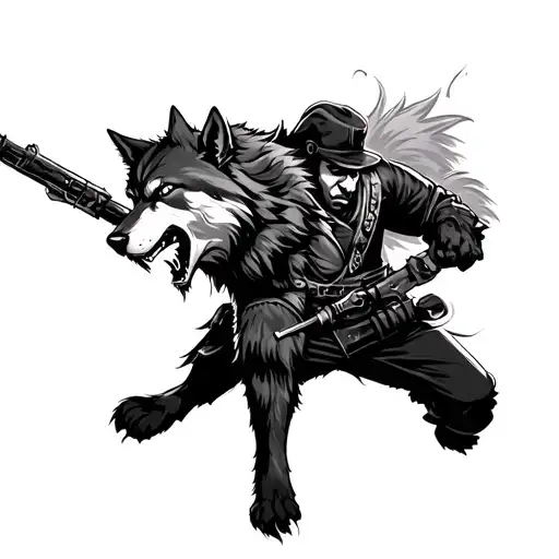 Mafia Wolf Warrior Battling