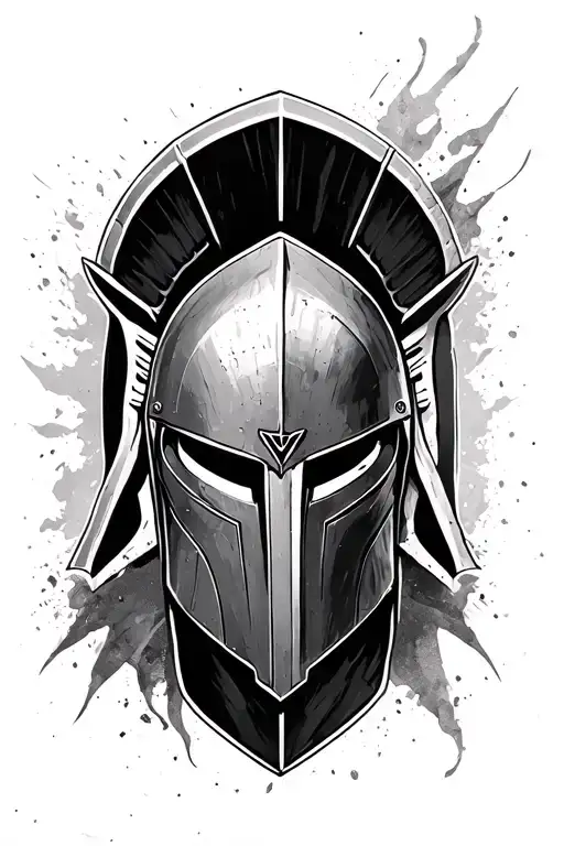 Spartan Solider Half Sleeve For The Right Arm Cover Up