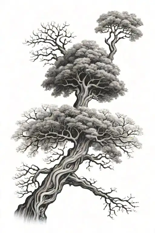 Upside Down Tree Growing