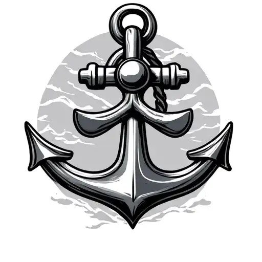 Anchor And Propeller