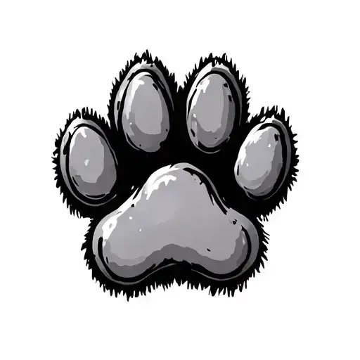 Dog Paw Print